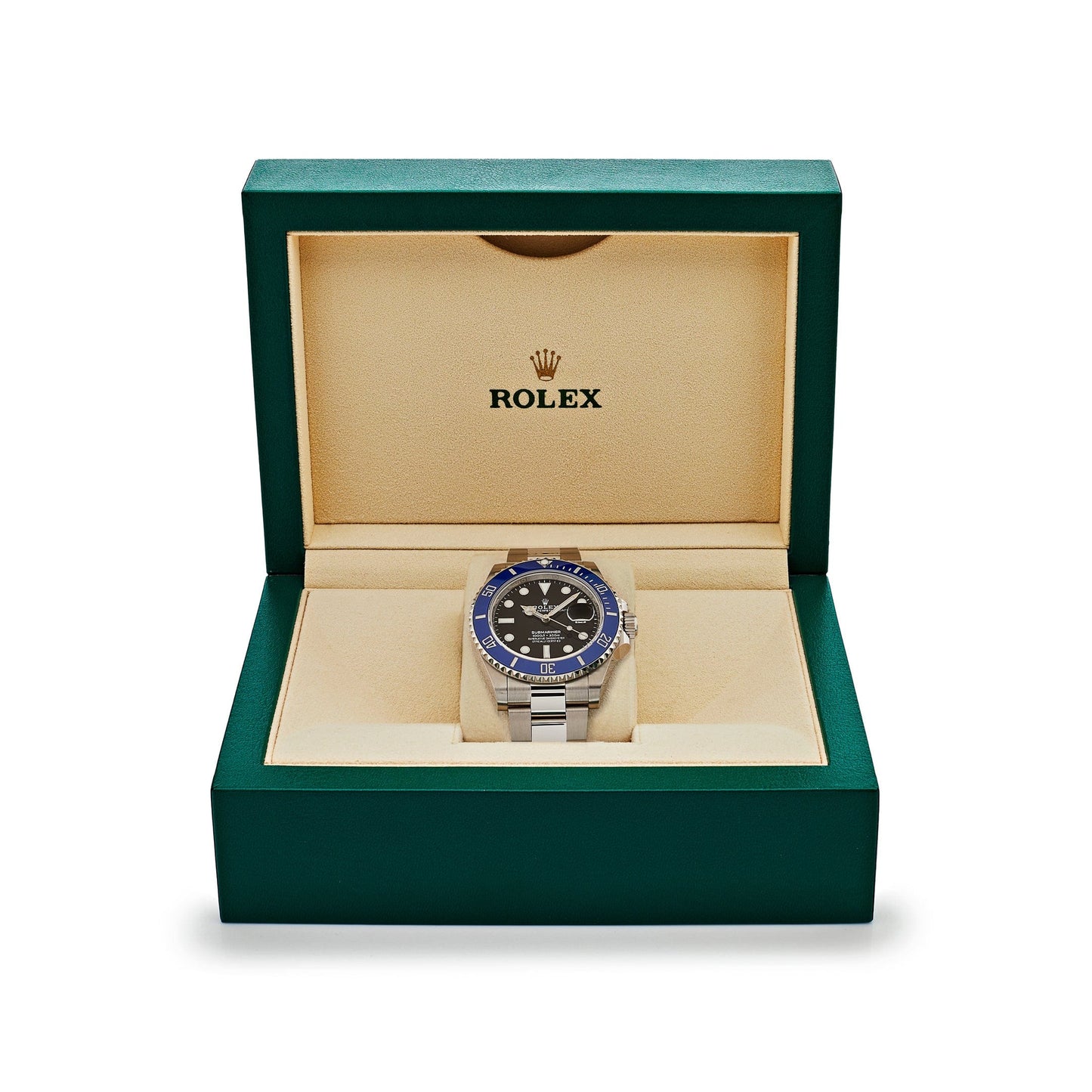 2025 Watch Submariner Date 126619LB White Gold Black Dial Blue Bezel (2023)