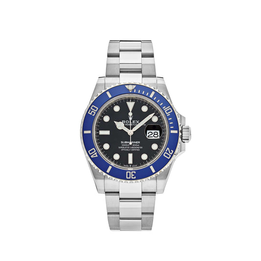 2025 Watch Submariner Date 126619LB White Gold Black Dial Blue Bezel (2021)
