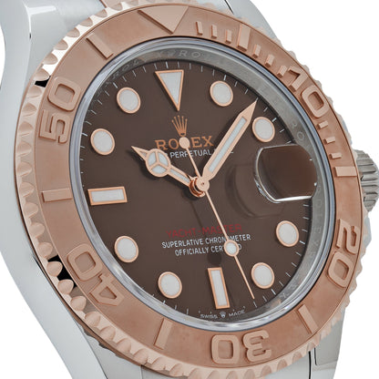 2025 Watch Yacht-Master 126621 Stainless Steel Rose Gold Brown Dial
