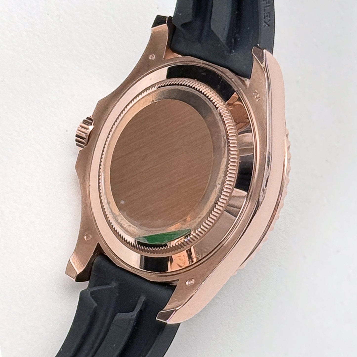 2025 Watch Yacht-Master 126655 Rose Gold Black Dial (2020)