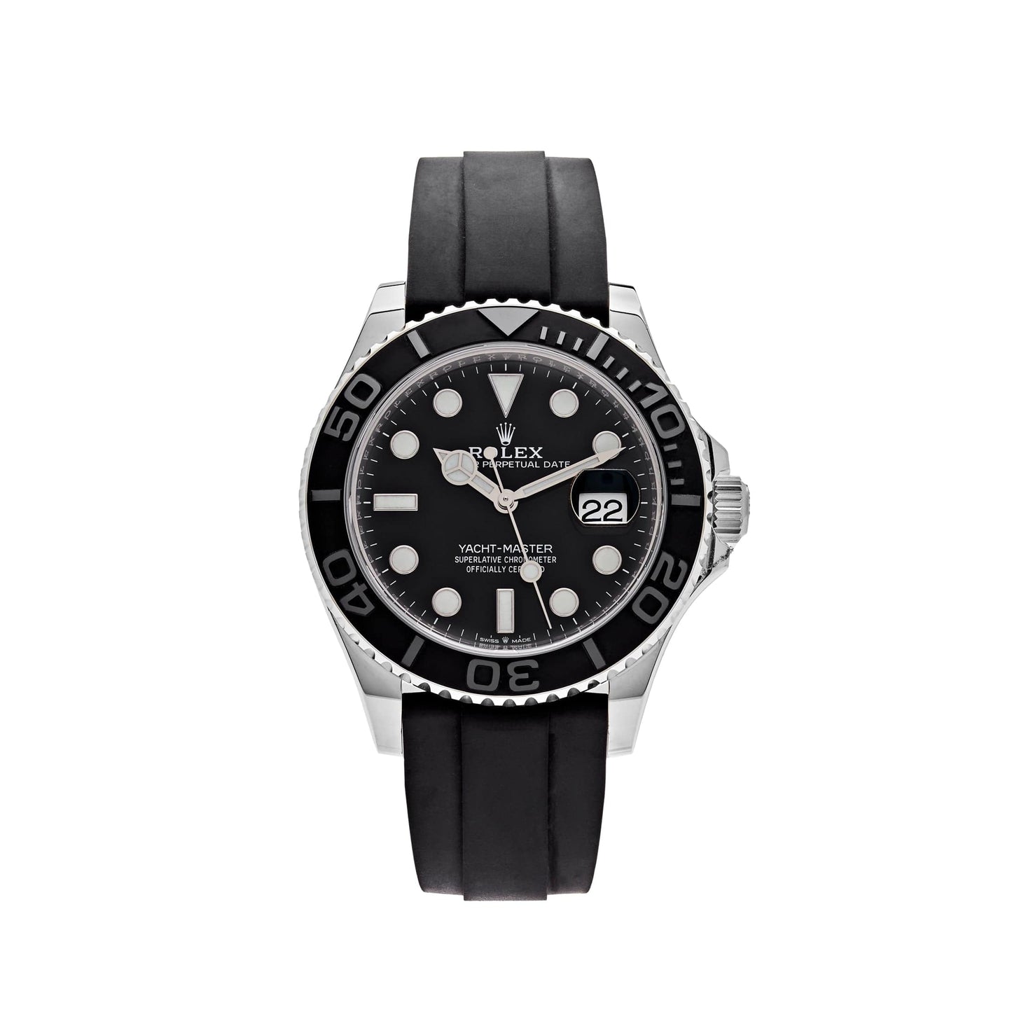 2025 Watch Yacht-Master 226659 White Gold Black Dial (2023)